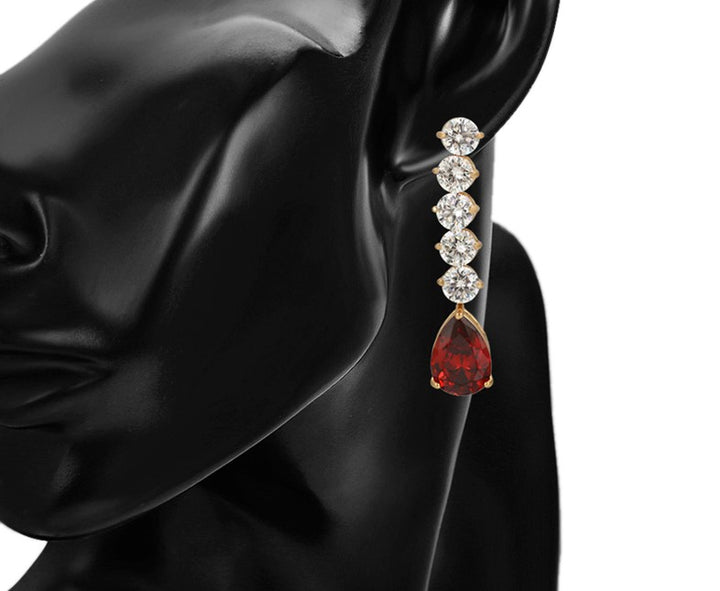 Minaki Russet Danglers- Earrings