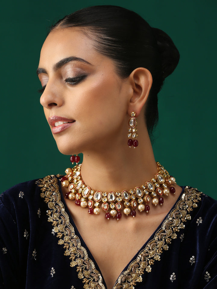 Minaki Devika Kundan Set