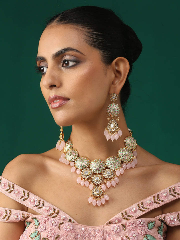 Minaki Gulizar Kundan Set