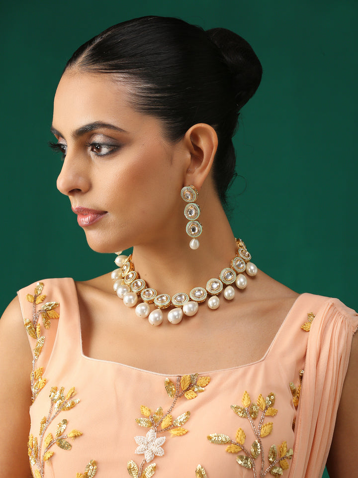 Minaki Hina Kundan Set