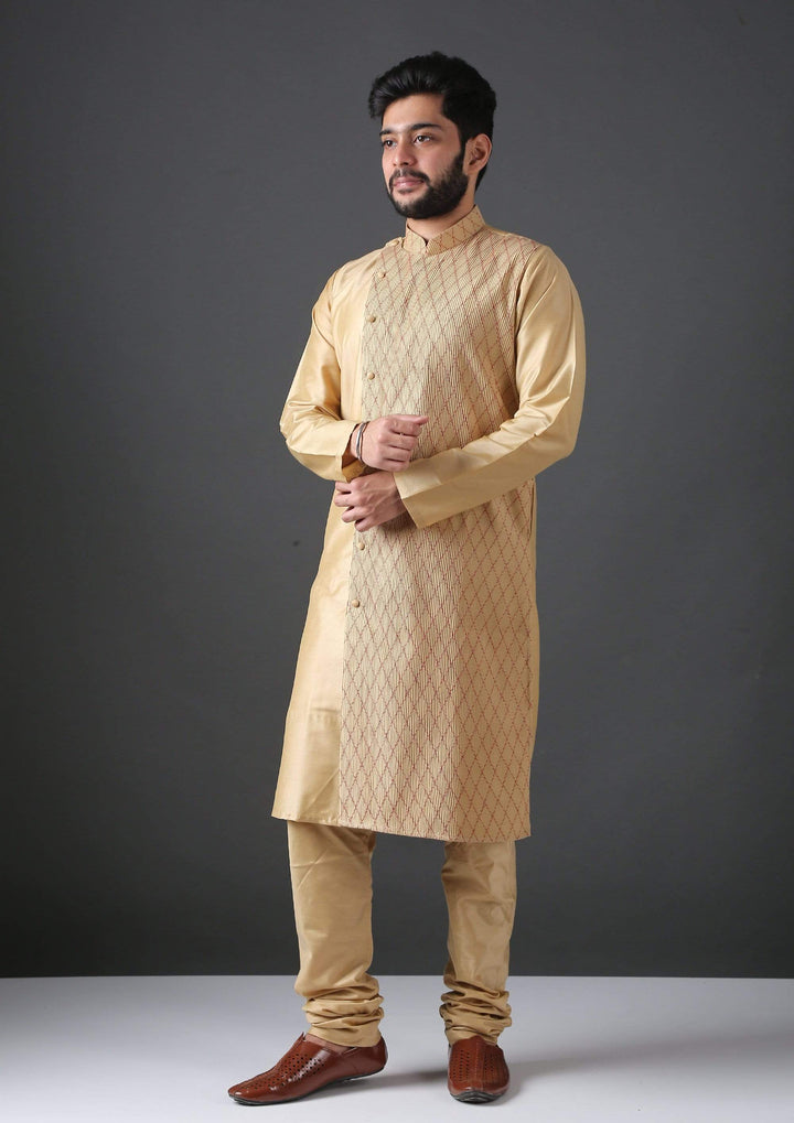 MINAKI Kurta ANGRAKHA SILK BLEND KURTA SET
