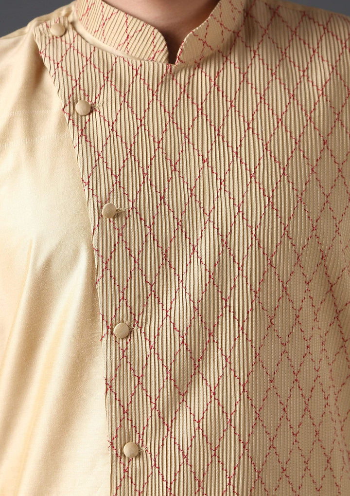 MINAKI Kurta ANGRAKHA SILK BLEND KURTA SET