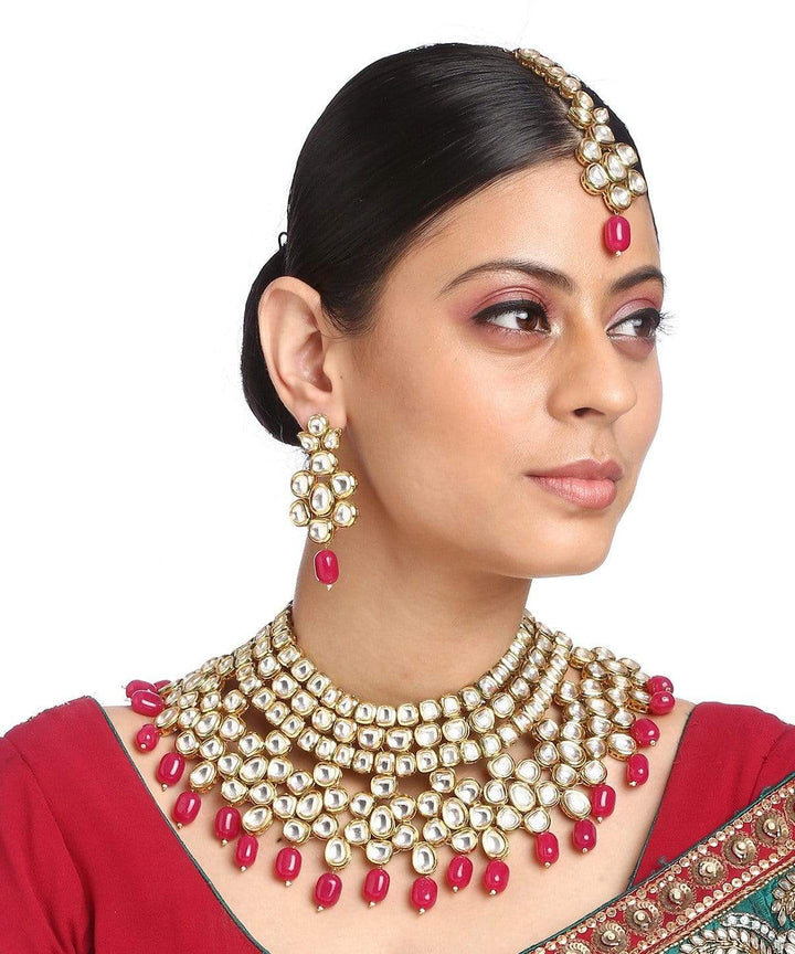 Minaki Bridal Kundan Set