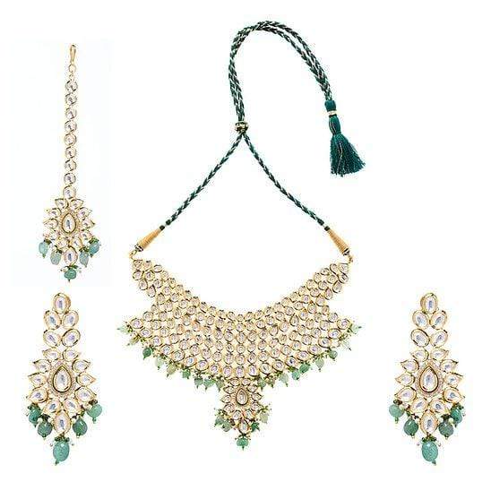 Minaki Suave Choker Kundan Set