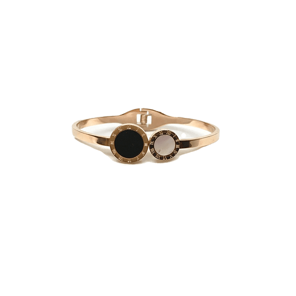 Minaki Rose Gold Plated Contemporary Bracelet