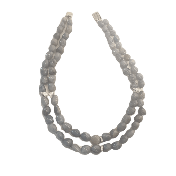 Minaki Double Strand Jade Necklace