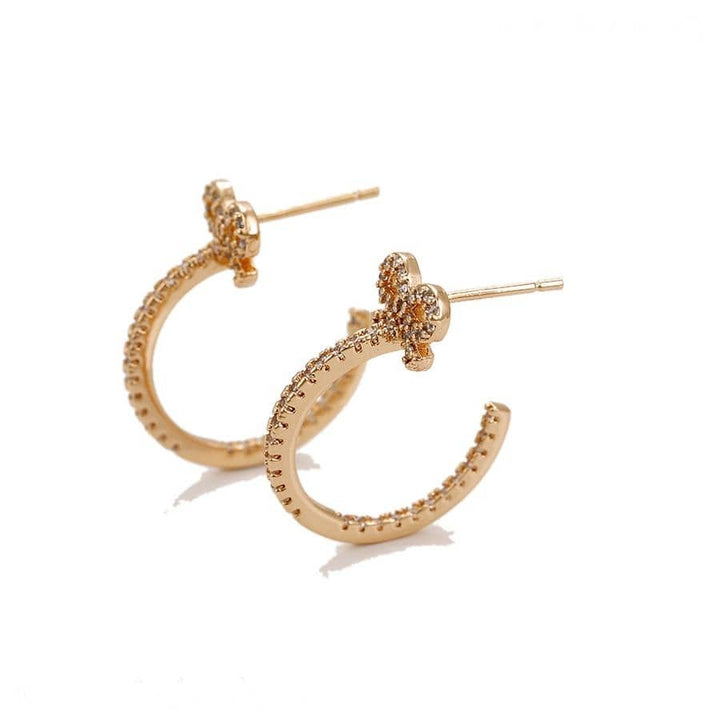 Minaki Bow Hoops
