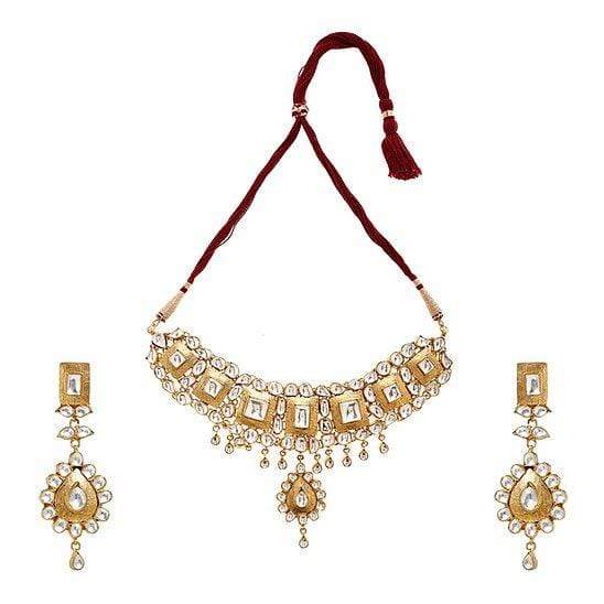 Minaki Shahi Jadau Choker Set
