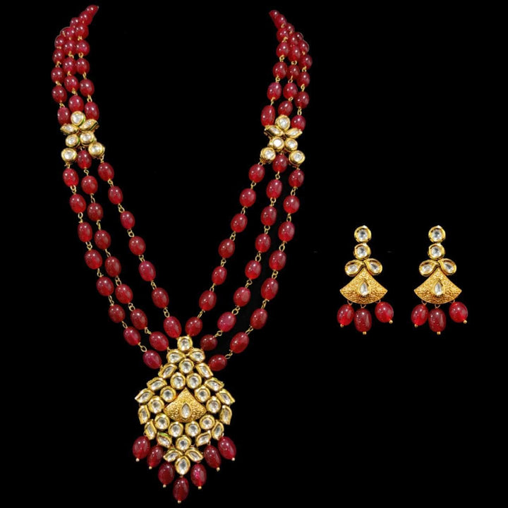 Minaki Kundan Beaded Necklace