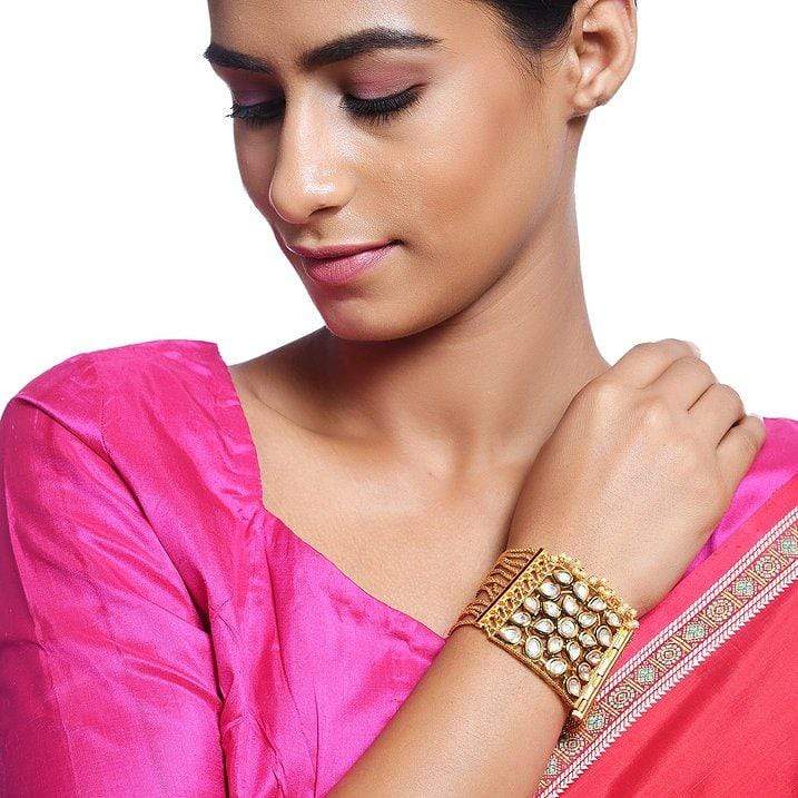 MINAKI Kadas KUNDAN BRACELET