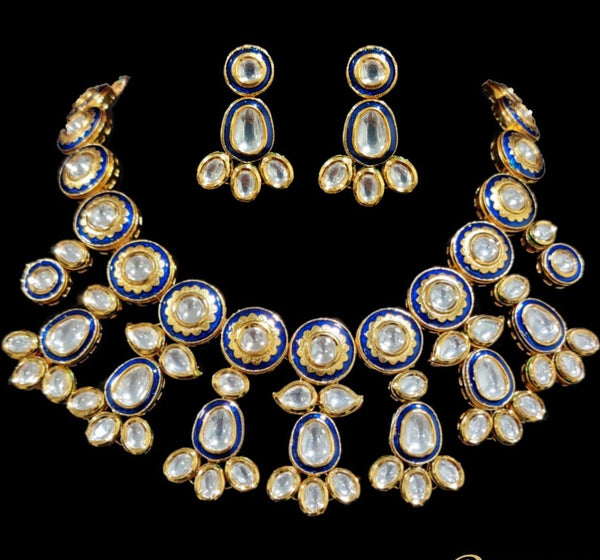 Minaki Nilofar Kundan Choker Set