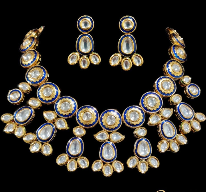 Minaki Nilofar Kundan Choker Set