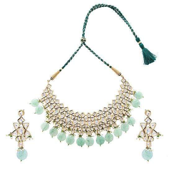 Minaki Kundan Collar Set