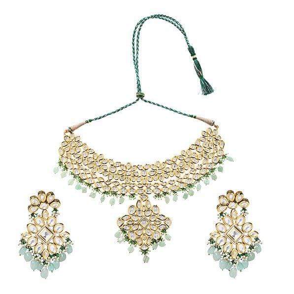 Minaki Zarin Kundan Choker Set
