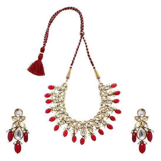 Minaki Rubina Kundan Choker Set