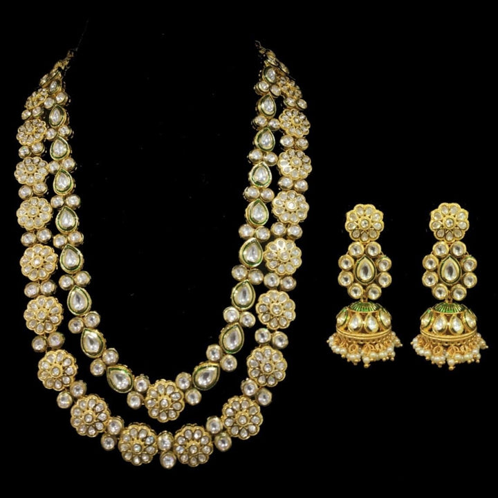 Minaki Nargis Layered Kundan Set