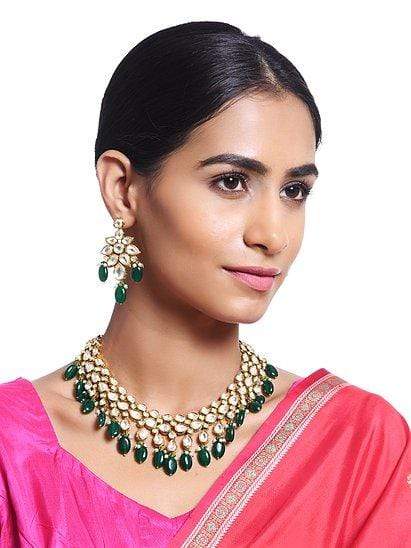 Minaki Haritha Kundan Set