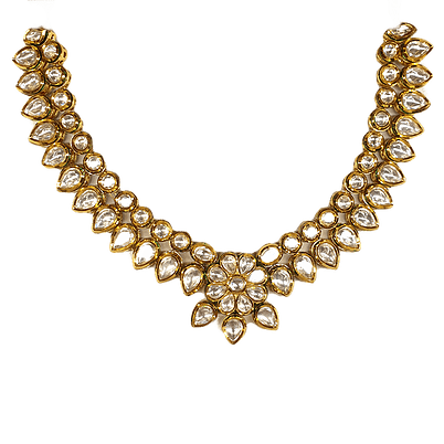 Minaki Floral Kundan Set