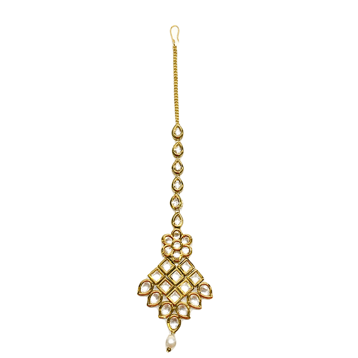 MINAKI Maang Teeka KUNDAN TEEKA