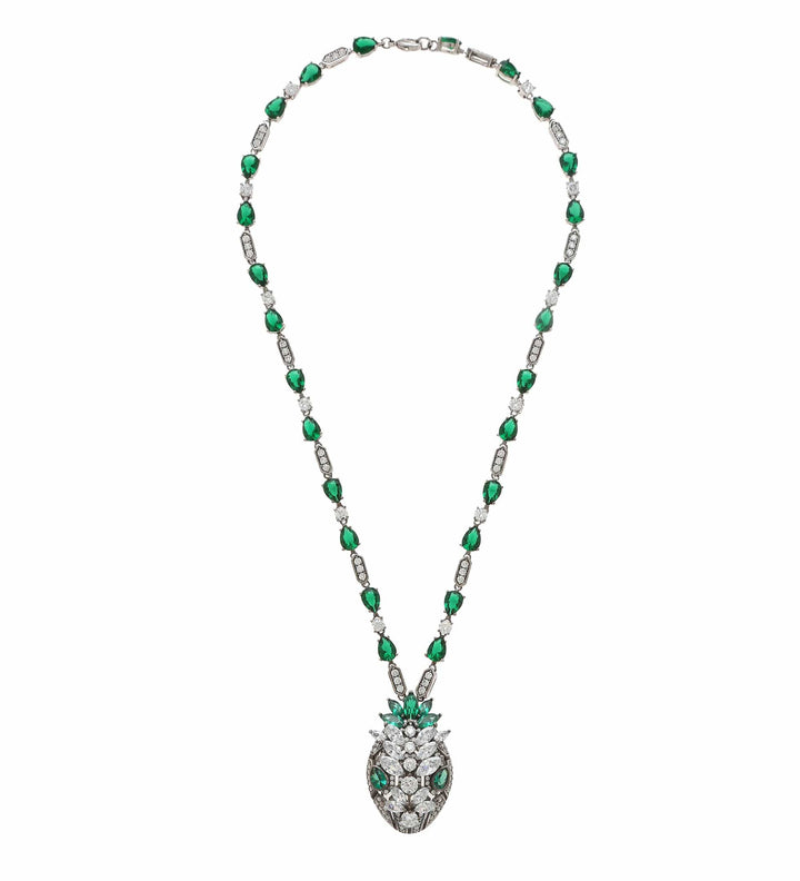 MINAKI Sets PANTHER PENDANT NECKLACE SET