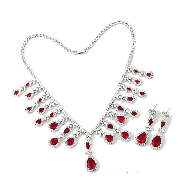 MINAKI RUBY CRYSTAL SET