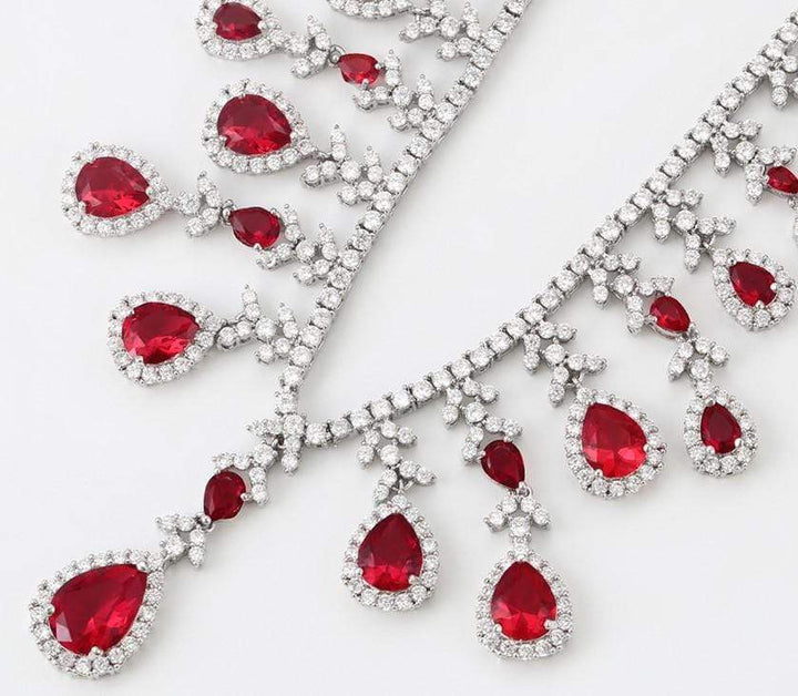 MINAKI RUBY CRYSTAL SET