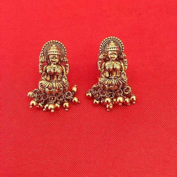 MINAKI Sets TEMPLE JEWELLERY SET : LAXMI TEMPLE SET
