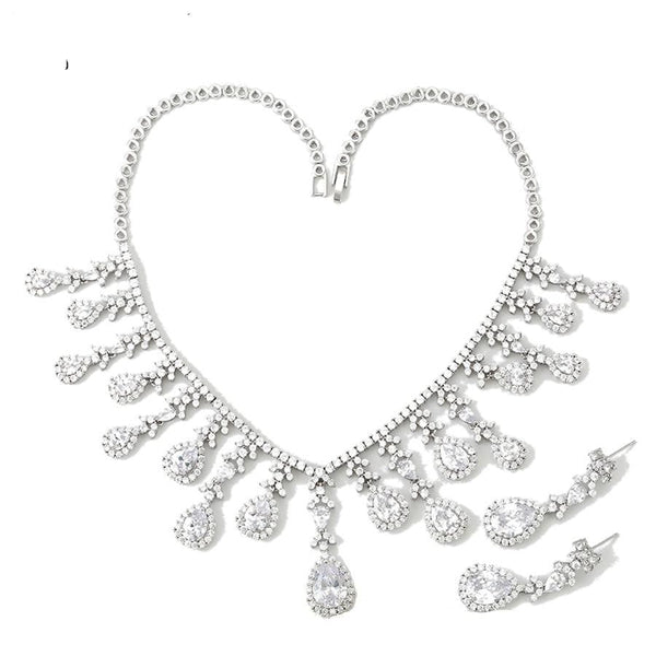 MINAKI WHITE CRYSTAL SET