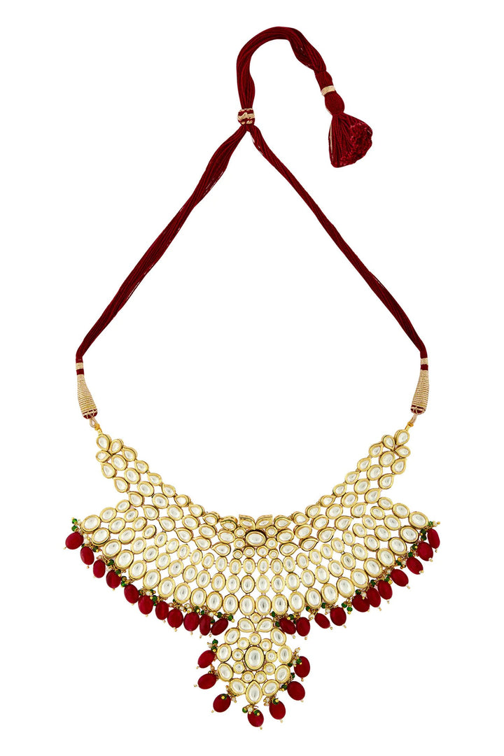 Minaki Gul Kundan Set